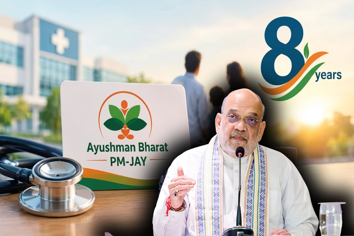 8 Years Of Ayushman Bharat: Amit Shah Highlights Health Cover Expansion