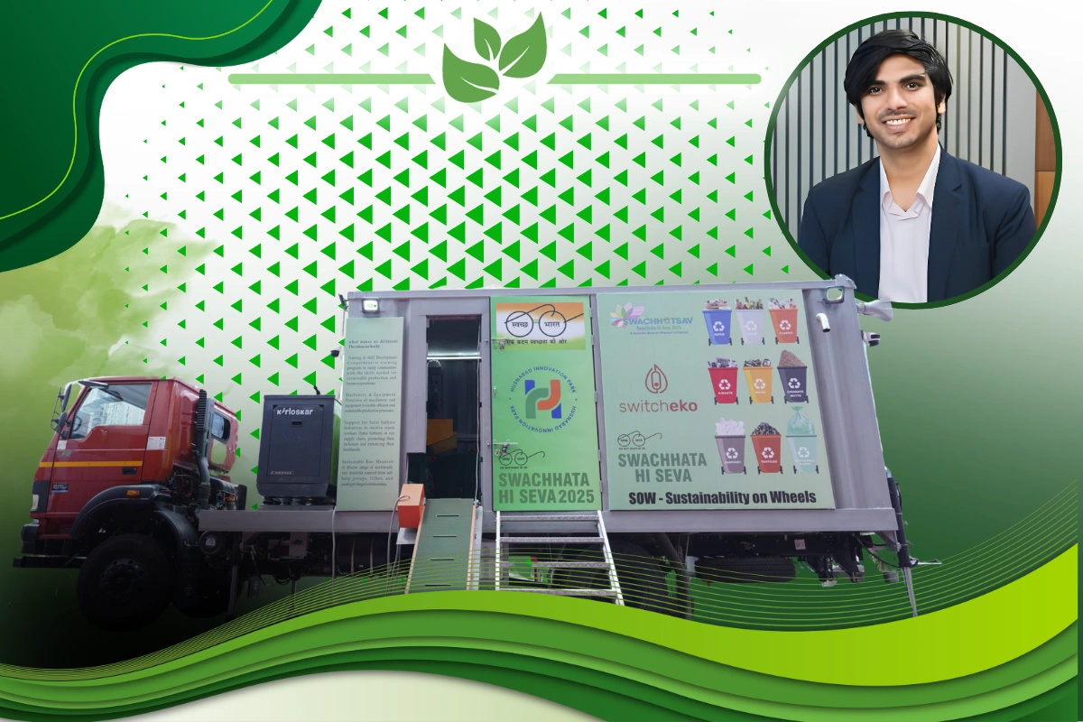 Hyderabad Entrepreneur Akshay Deshpande Takes Waste Processing To Communities With Switcheko’s Mobile Solution