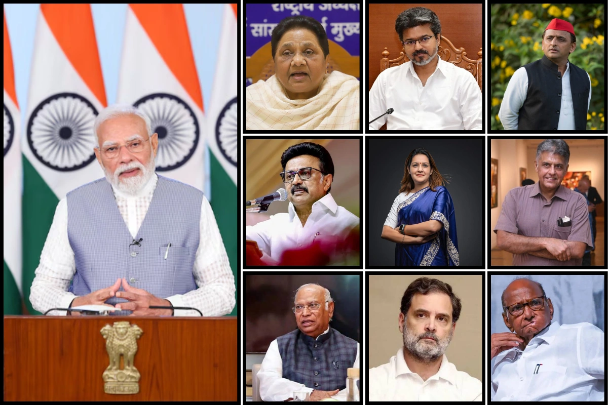 Opposition Leaders Extend Birthday Wishes To PM Modi On 76th Birthday