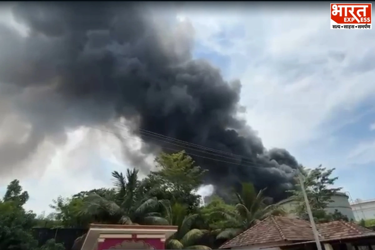 Mangaluru Refinery Blast Leaves Eight Injured; Fire Contained At MRPL Plant