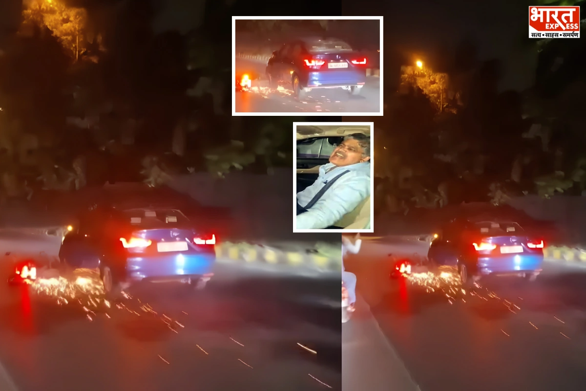 73-Year-Old Delhi Man Arrested After Car Drags Motorcycle For Nearly 500 Metres