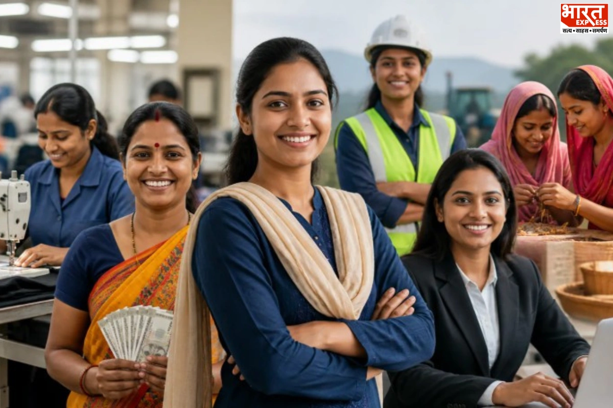 Women Cross 40 Per Cent Workforce Participation In Over Half Of India’s Districts