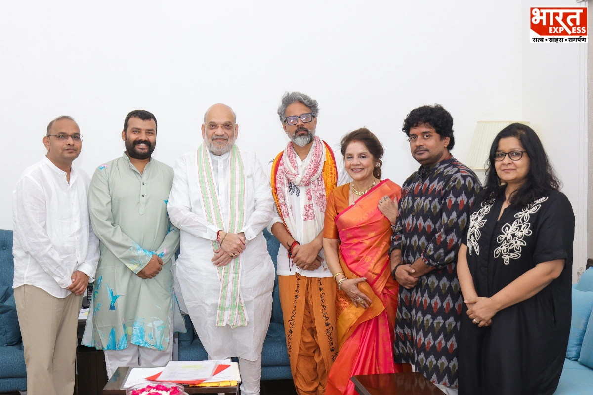 HM Amit Shah Meets Hanuman Ansh Cast; Congratulates Team On Film’s Success