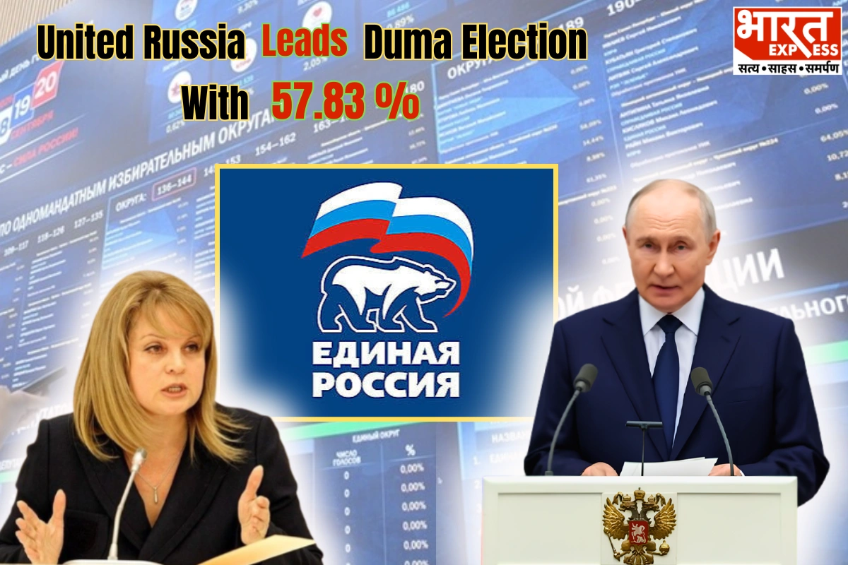 United Russia Leads Russia’s State Duma Election With 57.83 Per Cent Votes