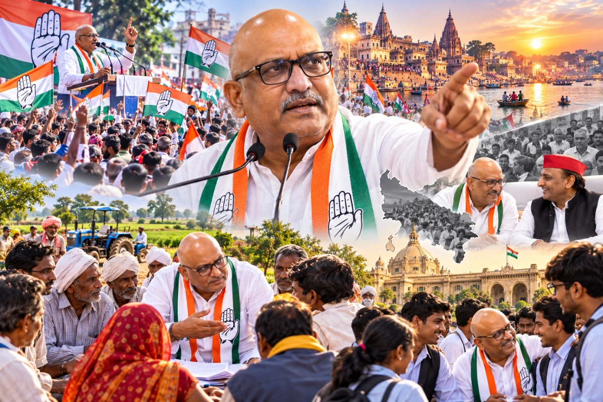 Street Fights To State President: Ajay Rai’s Plan To Rebuild Congress In UP’s Heartland
