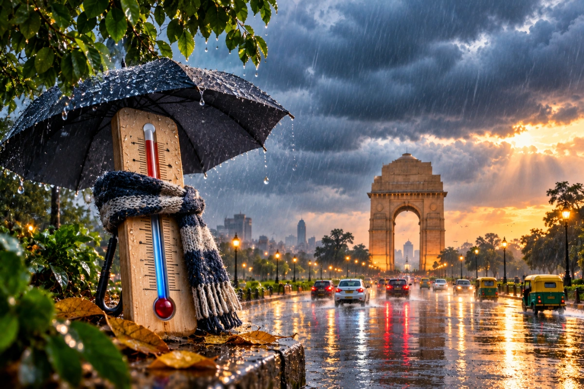 Delhi-NCR Weather: IMD Forecasts Rain, Thunderstorms Over Next 2-3 Days