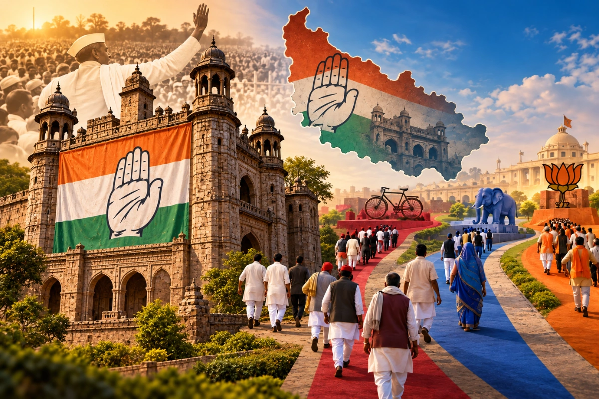 The Lost Fortress: How The Congress Party Lost Its Hold On Uttar Pradesh