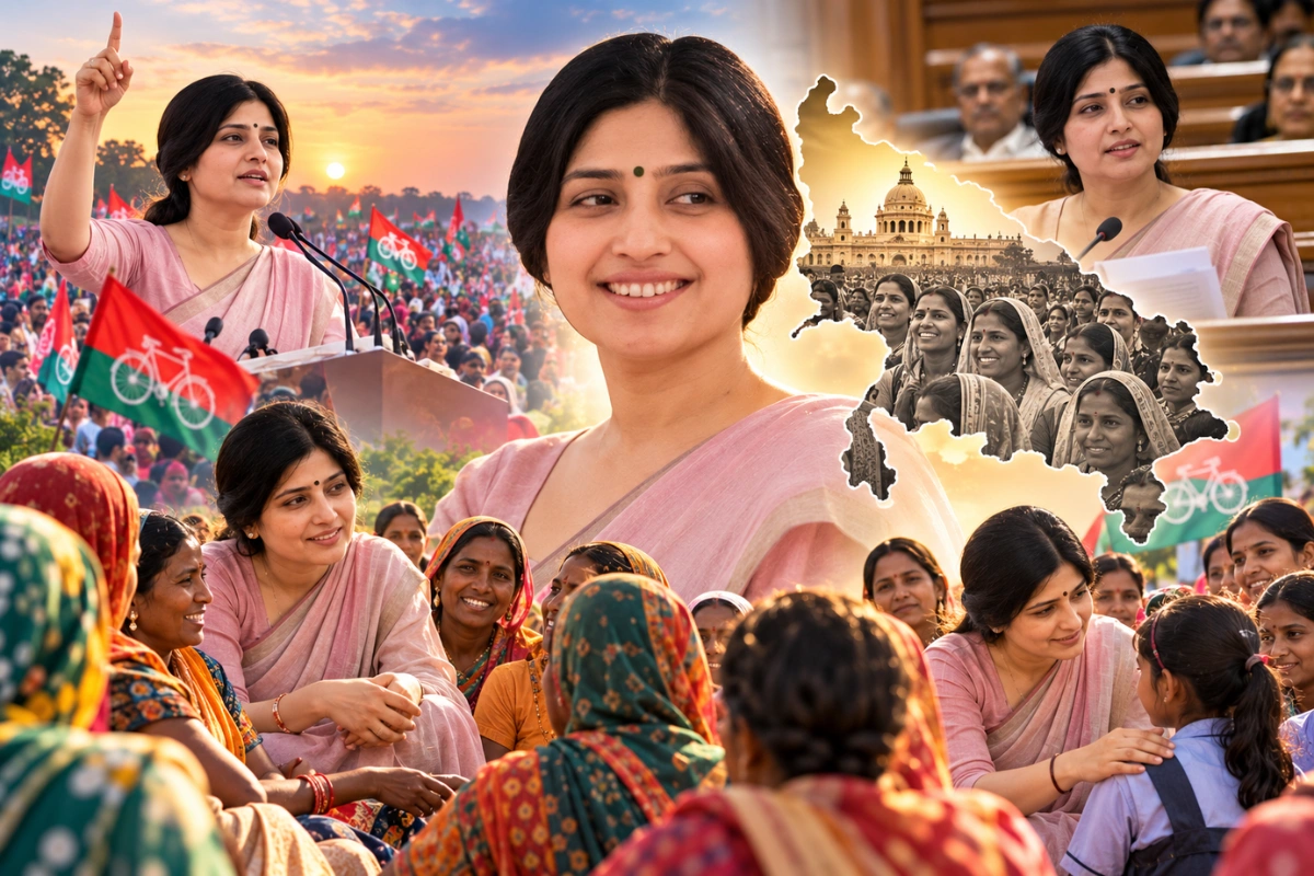 Grace Under Fire: Dimple Yadav And The Evolution Of Women’s Power In UP Politics