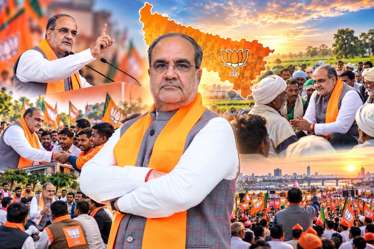 The Western Anchor: How Bhupendra Chaudhary Strengthened UP’s Organisational Roots