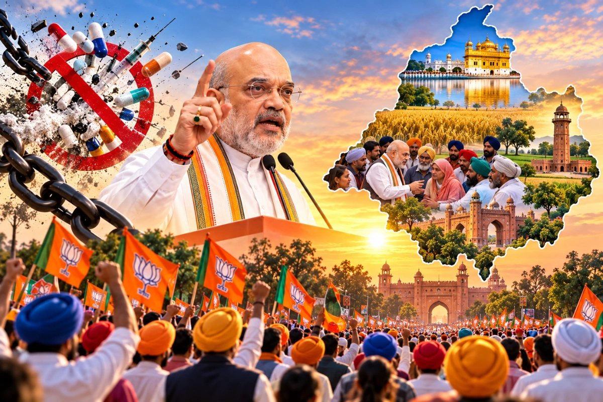 Nasha Mukt Punjab Yatra: Amit Shah To Address Concluding Programme In Jalandhar