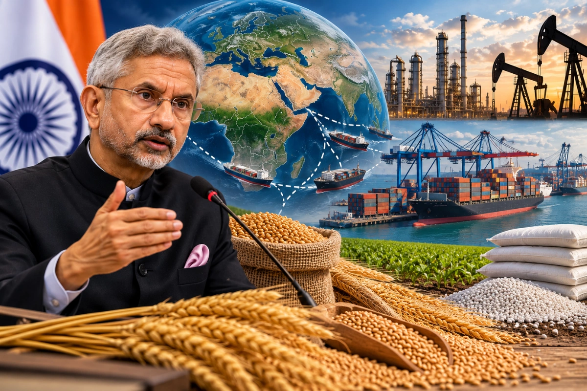 S Jaishankar Warns Of Major Food Crisis As Grain, Fertiliser Supplies Face Disruptions