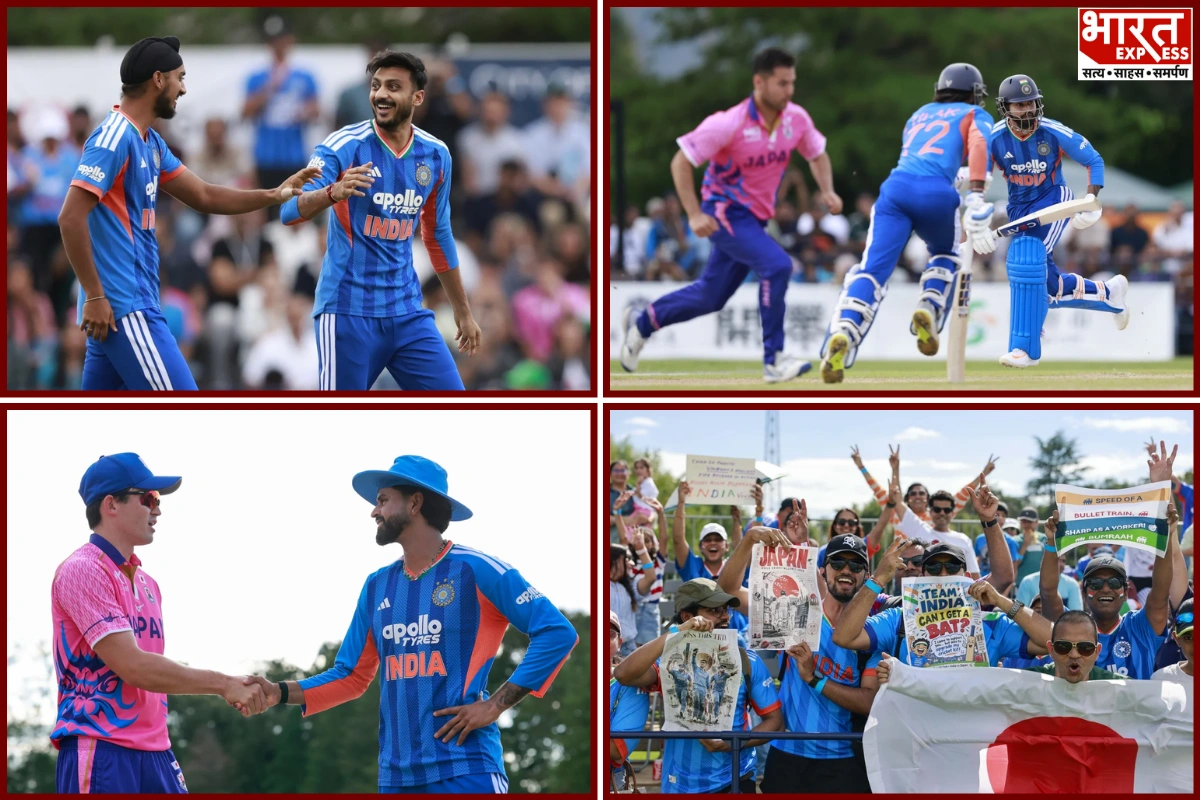 India Survive Japan Fightback To Claim Dramatic T20I Victory
