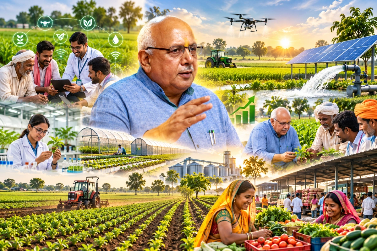 The Green Revolution 2.0: How Surya Pratap Shahi Modernised UP’s Agri-Economy