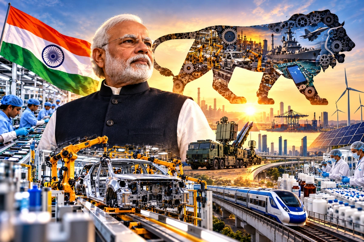 PM Modi Highlights Make In India Impact As Initiative Completes 12 Years