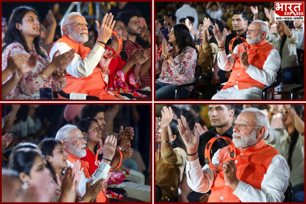 ‘Bhajan Clubbing’ In Delhi: PM Modi Attends Devotional Music Gathering