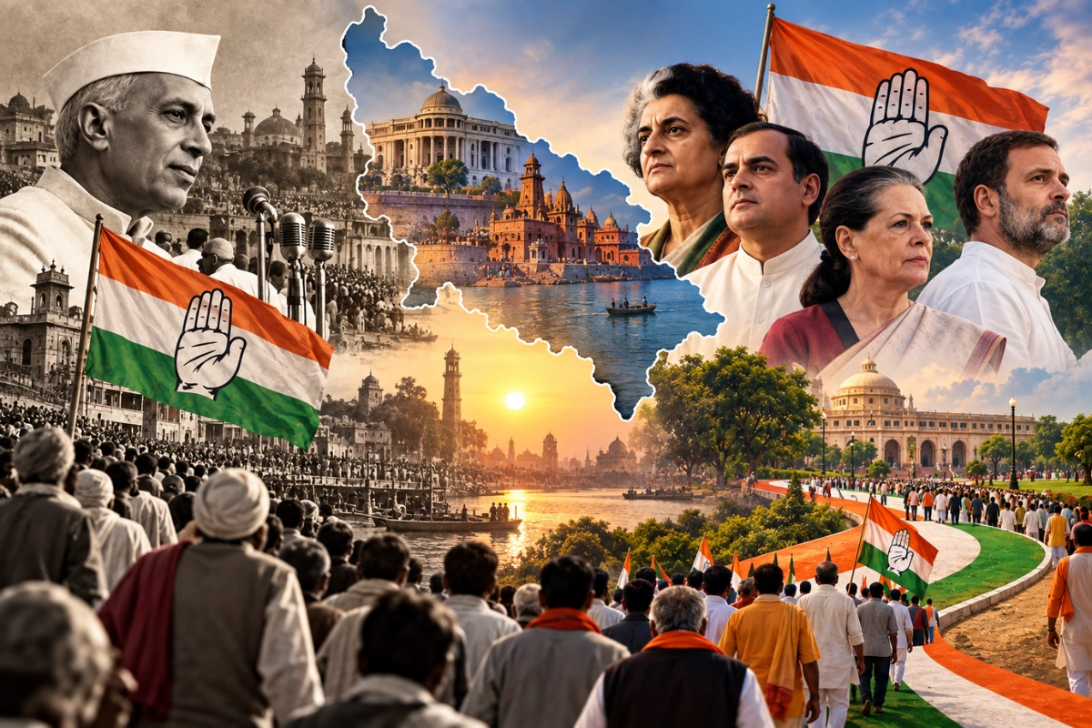 From Nehru’s Phulpur To Rae Bareli: The Historic Rise And Fall Of The Grand Old Party In Uttar Pradesh