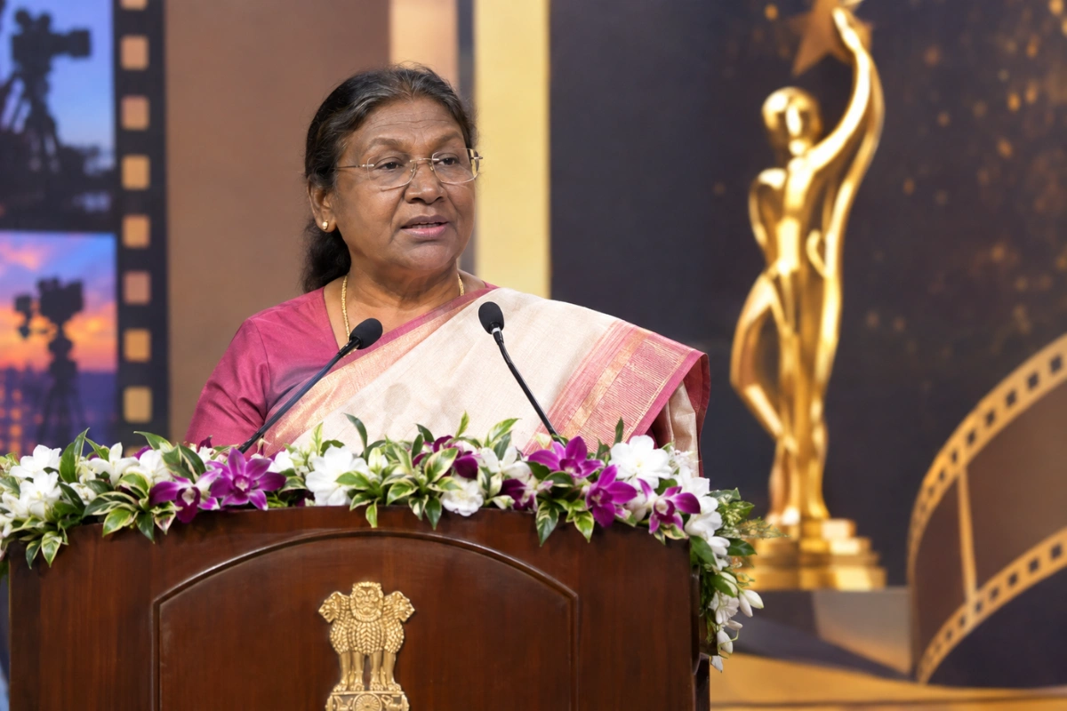 President Murmu Calls On Cinema Icons To Use Their Influence Responsibly
