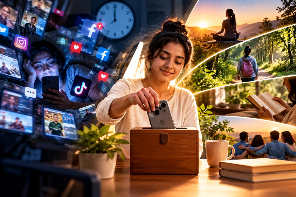 Always Checking Your Phone? Simple Digital Detox Habits To Reduce Screen Time