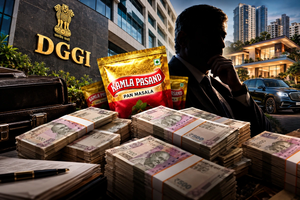 Cobrapost Alleges ₹278.29 Crore Dealings Between Former DGGI Officer And Kamla Pasand