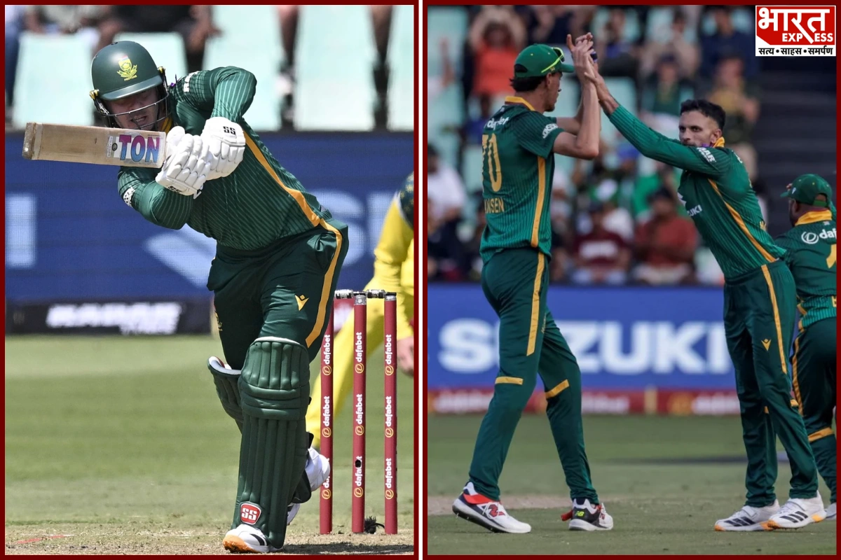 South Africa Take 1-0 ODI Lead As Breetzke And Maharaj Star Against Australia