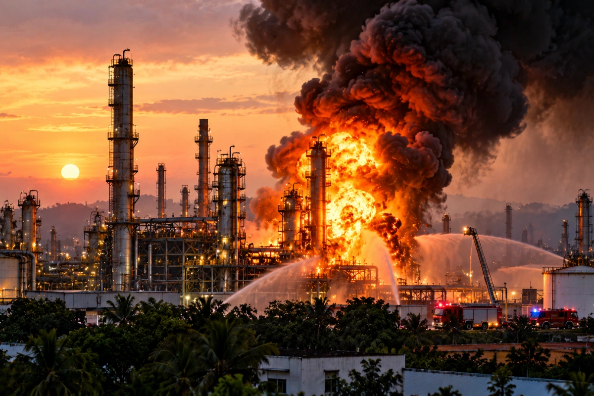 Mangaluru MRPL Blast: Two Seriously Injured As Fire Breaks Out At Refinery
