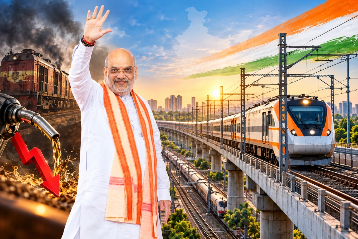 Indian Railways Diesel Use Falls From 293 Crore To 108 Crore Litres Since 2015-16, Says Amit Shah