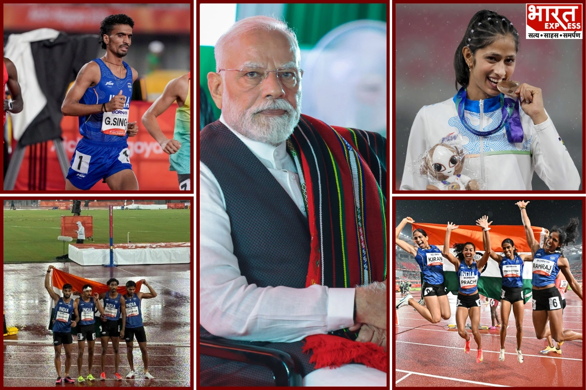 Asian Games 2026: PM Modi Praises Indian Athletes After Athletics Medal Haul