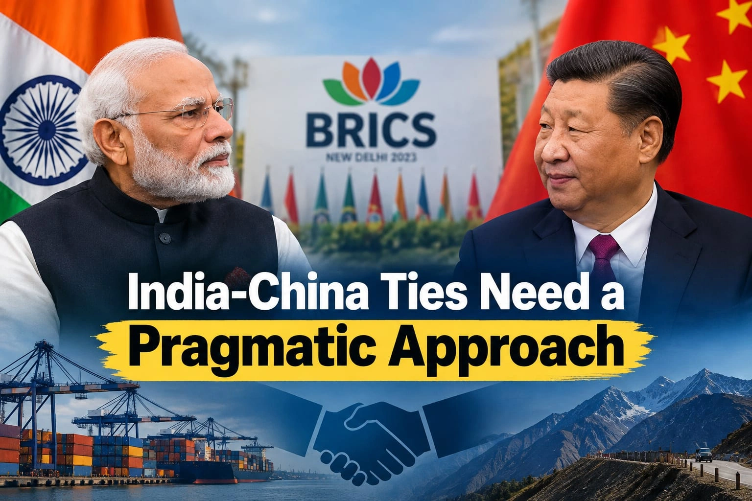 India-China Ties Need Pragmatic Approach For Stability