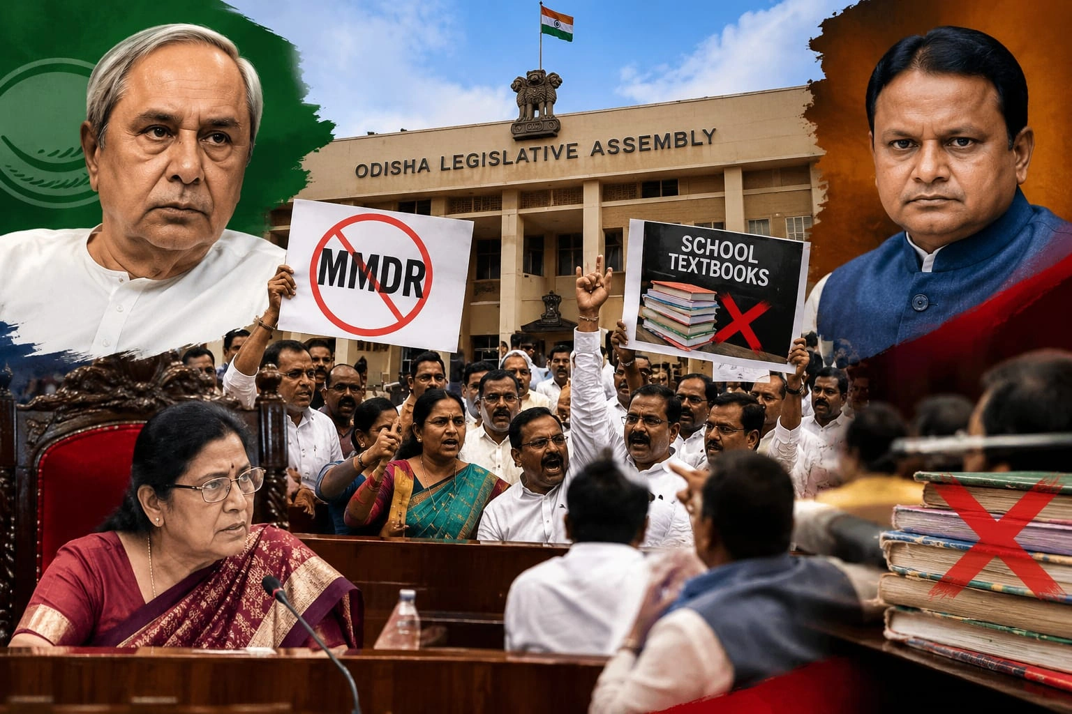 Odisha Assembly Monsoon Session Begins Amid Oppostion Rage