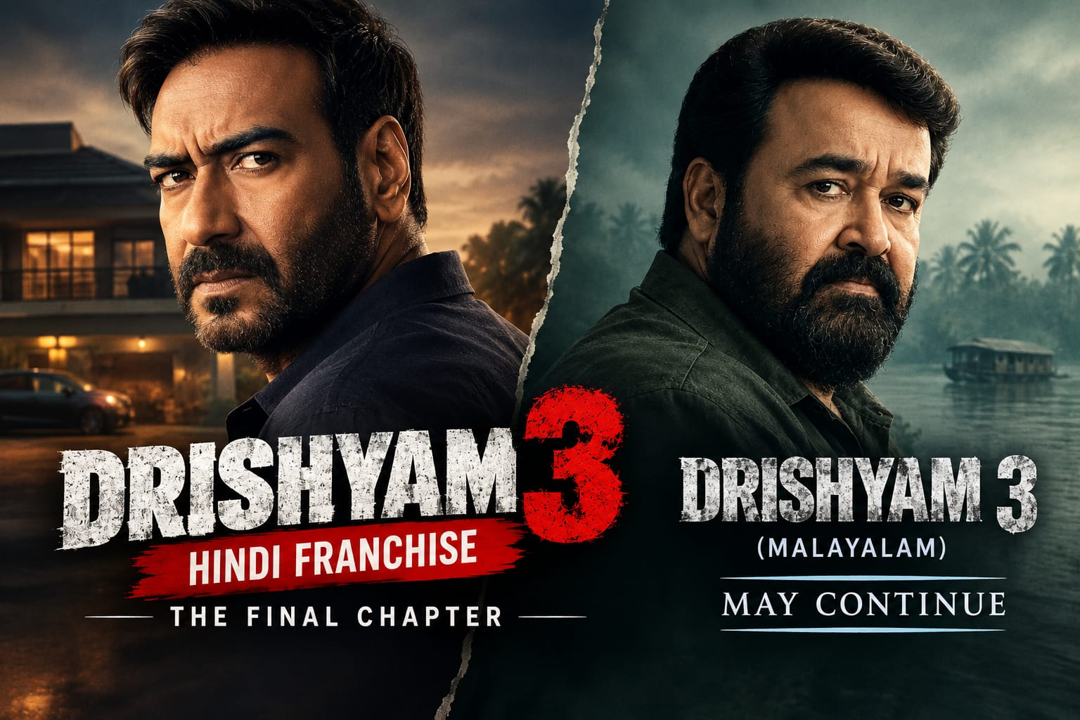 Drishyam 3: Hindi Franchise To End, Malayalam May Continue