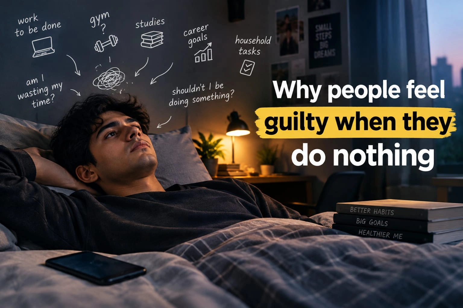 Why People Feel Guilty When They Do Nothing