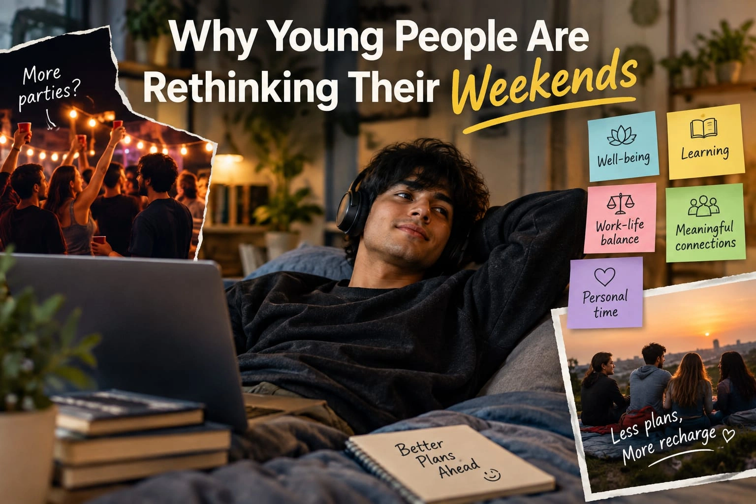 Why Young People Are Rethinking Their Weekends