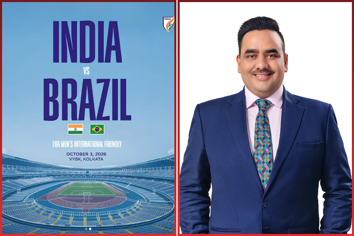 India-Brazil Football Friendly In Kolkata; CMD Upendrra Rai To Attend Landmark Match