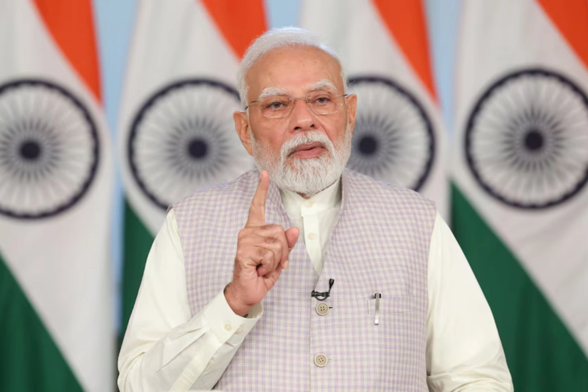 PM Modi To Address Nation Today As BJP Launches Seva Jyoti Kalash Yatra In Gujarat