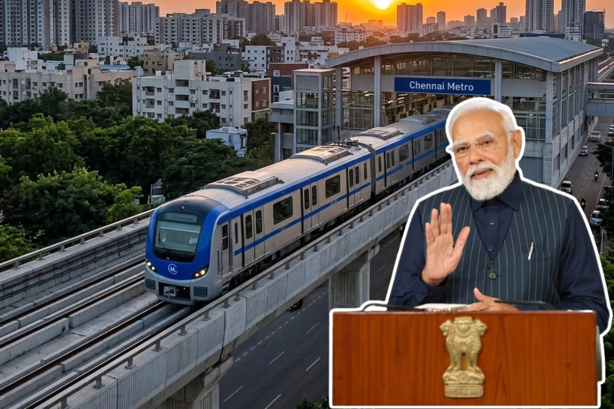 PM Modi To Inaugurate Chennai Metro Stretch; Launch Development Projects During Tamil Nadu Visit