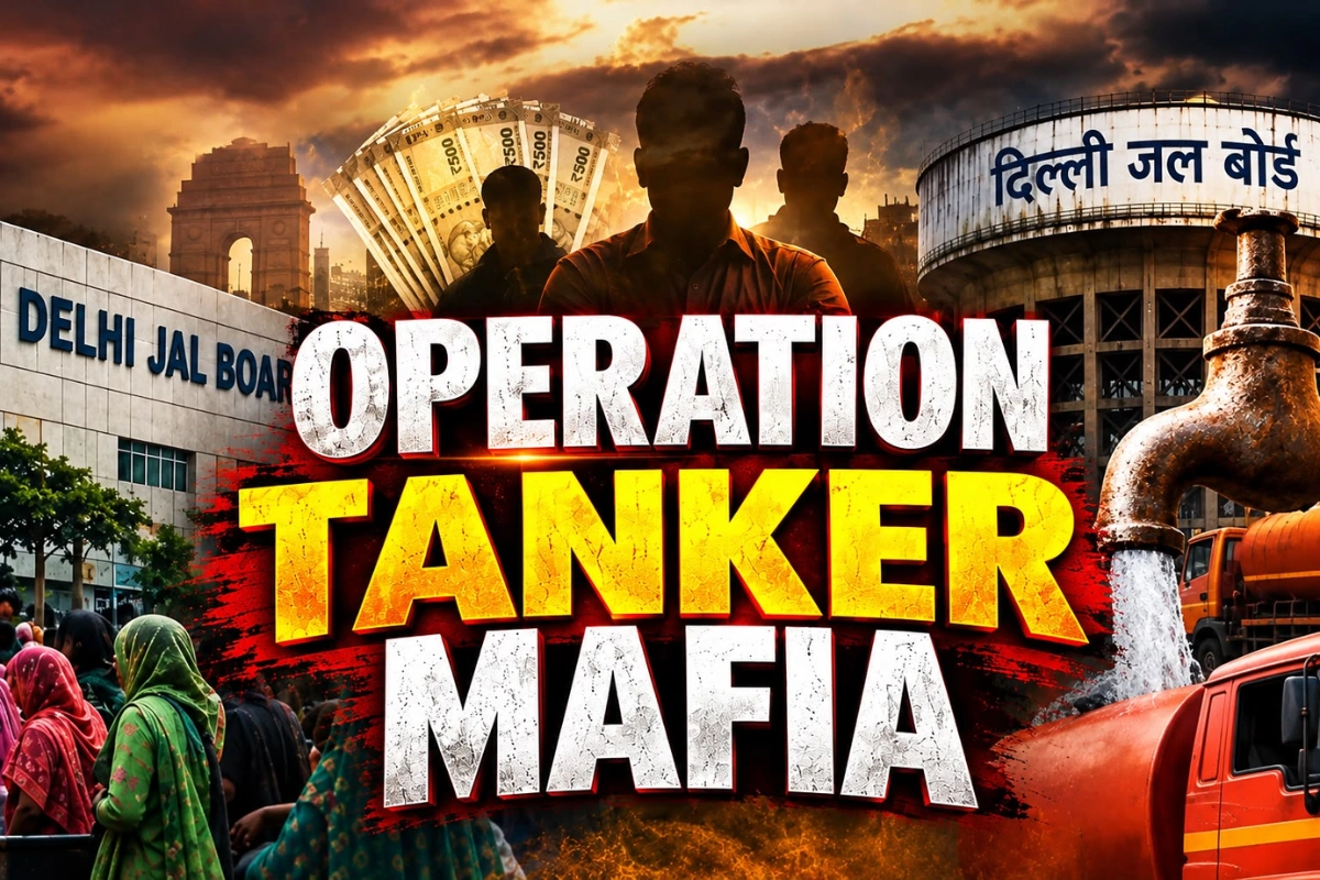Is Delhi’s Water Crisis Fuelling A Tanker Business? Bharat Express Investigates