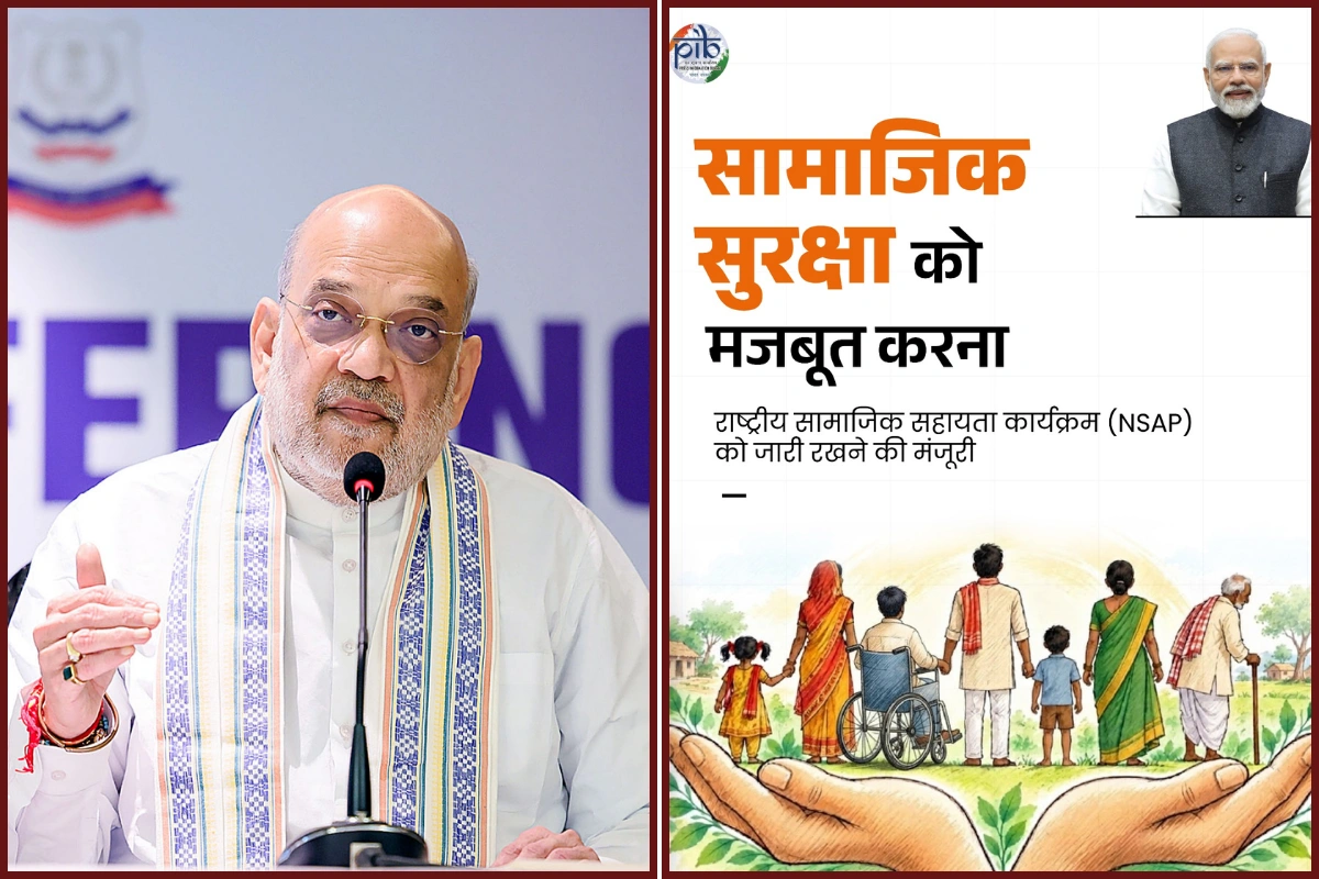 Amit Shah Highlights PM Modi’s ₹53,428 Crore Social Security Push For 3.20 Crore People