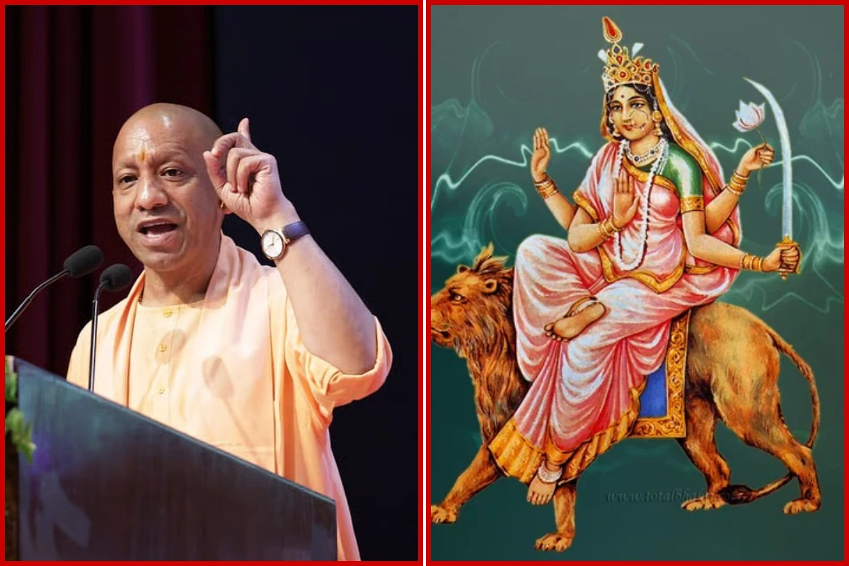 CM Yogi Extends Navratri Wishes; Prays For Devotees’ Courage & Strength