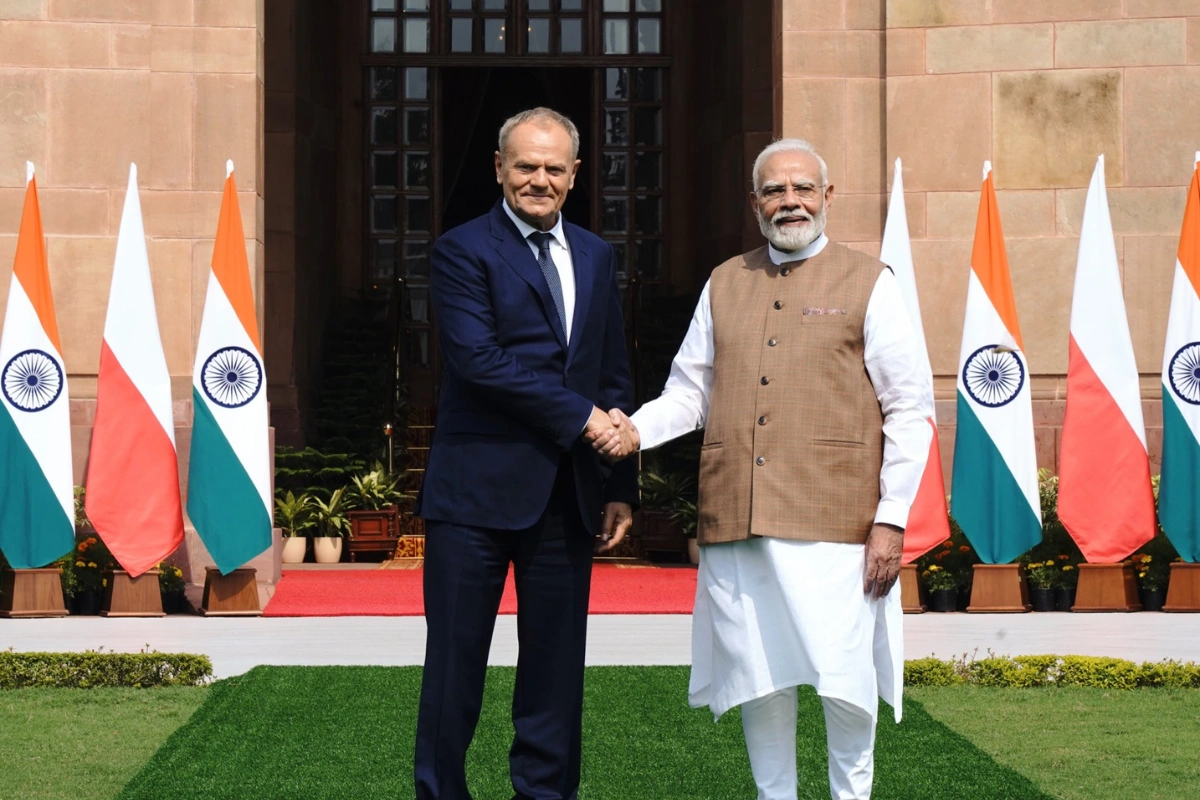 PM Modi, Donald Tusk Discuss Strategic Partnership At Hyderabad House