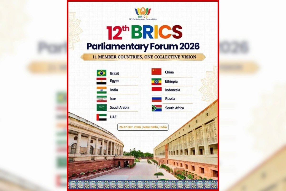 12th BRICS Parliamentary Forum To Begin In Parliament House Complex Today
