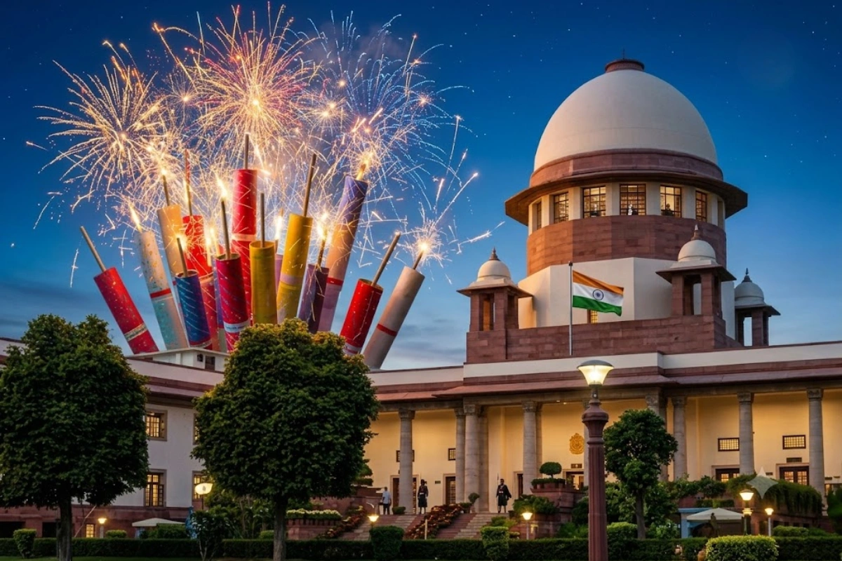 SC To Review Green Firecracker Sale, Stubble Burning & Delhi-NCR Pollution Today