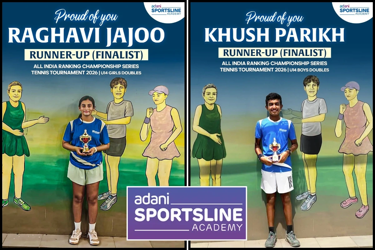 Adani Sportsline Academy's Khush, Raghavi Shine As Runners-Up At Ranking Championship