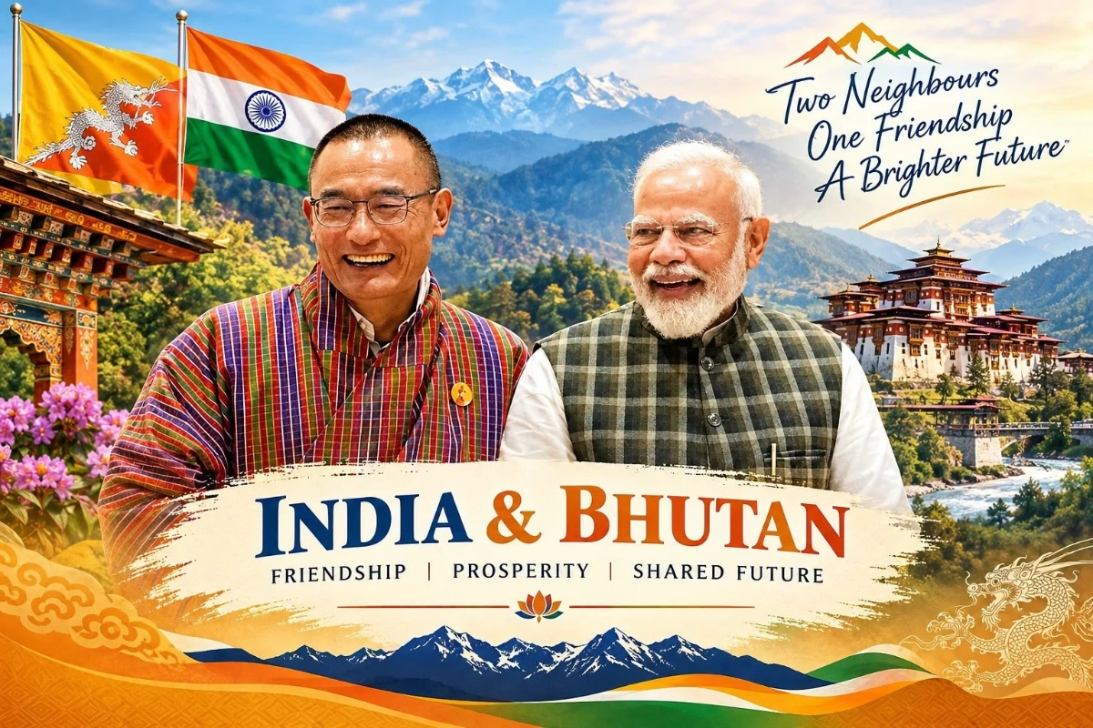 Bhutan PM Tshering Tobgay Hails PM Narendra Modi’s 25 Years Of Public Service
