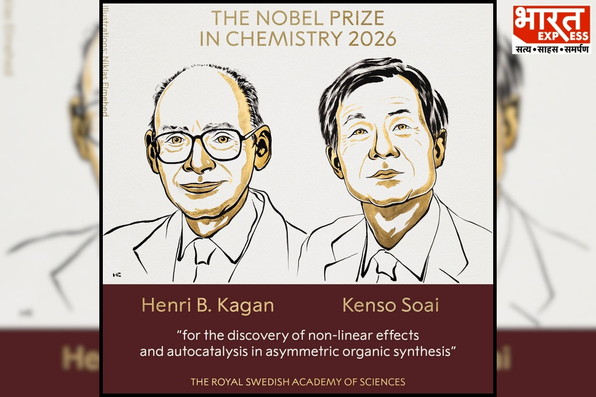 Nobel Prize 2026 Honours Kagan And Soai For Breakthroughs In Asymmetric Synthesis