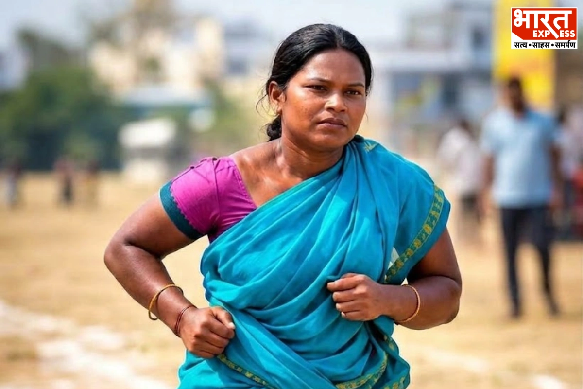 Kavita Runs Barefoot In Saree; Chasing Better Future For Children Through Courage