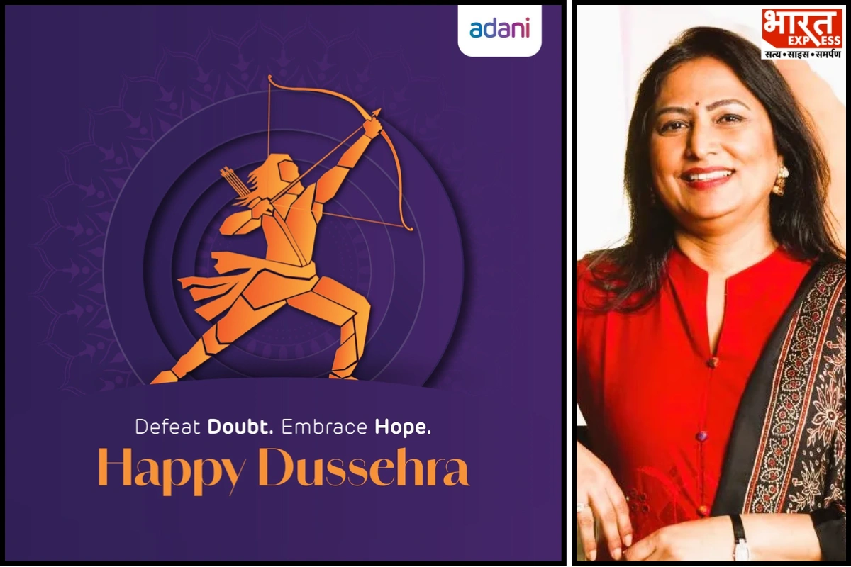 Dr Priti Adani Extends Vijayadashami Greetings; Emphasises Collective Well-being