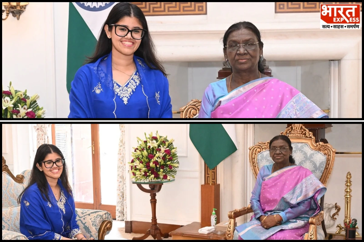President Droupadi Murmu Praises Anupriya Nagar For ‘Hanuman Ansh’