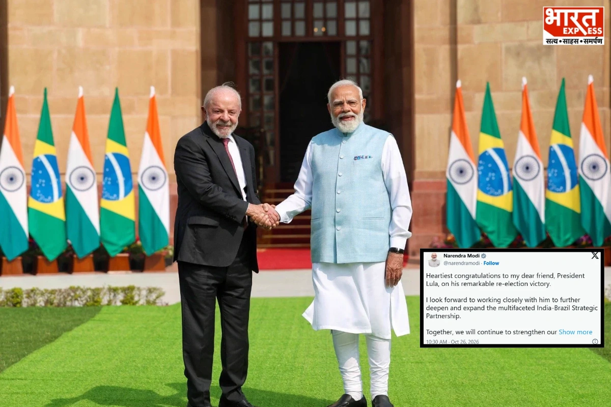 PM Modi Congratulates President Lula On Re-Election; Eyes Stronger India-Brazil Ties