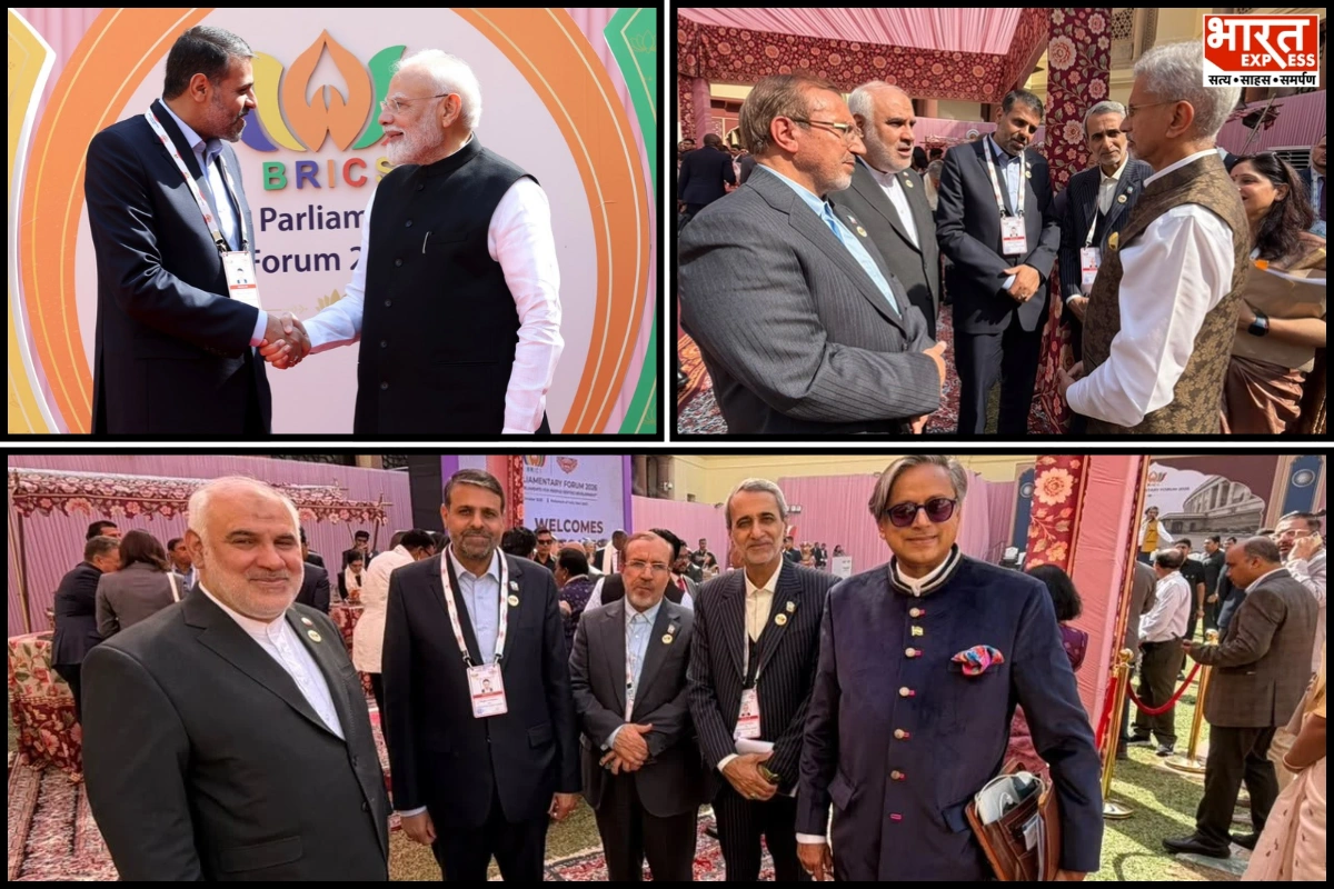 PM Modi Meets Iranian Parliamentary Delegation At BRICS Forum