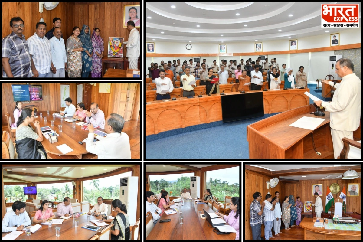 Andaman & Nicobar LG Dinesh Sharma Reviews Tourism Plans; Promotes Integrity And Honours Maharishi Valmiki